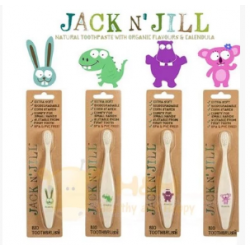 Jack N Jill 玉米淀粉进口儿童牙刷天然幼儿训练牙刷