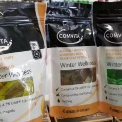 Comvita 康维他蜂蜜蜂胶糖润喉糖（3种口味）40 粒