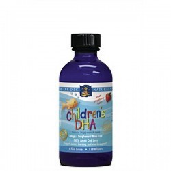 Nordic Naturals挪威儿童DHA顶级鳕鱼肝油 119ml