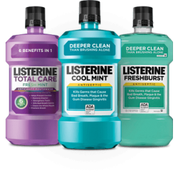 Listerine 李施德林 漱口水 500ml（原味/全效/冰凉/清凉，4款可选）