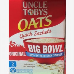 UncleTobys OATS托比叔叔营养谷物燕麦麦片 原味 460克