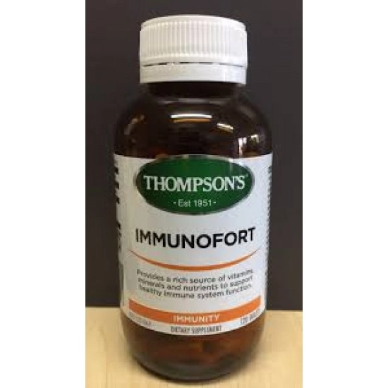 Thompsons汤普森成人免疫力片综合营养素 120片 Thompsons汤普森成人免疫力片综合营养素 120片