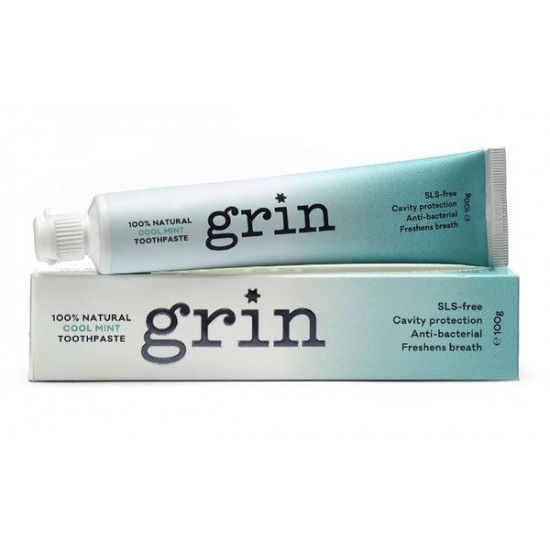 新西兰Grin纯天然有机牙膏成人牙膏杀菌抗过敏保护牙龈