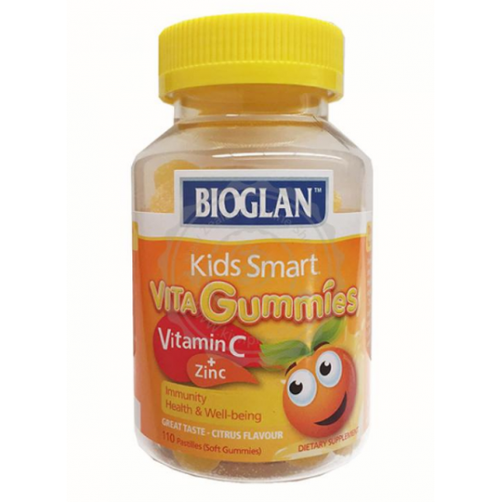 Bioglan Kids Smart 佳思敏儿童维生C软糖+锌 110粒