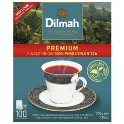 Dilmah迪尔玛原装进口锡兰红茶袋泡茶100包