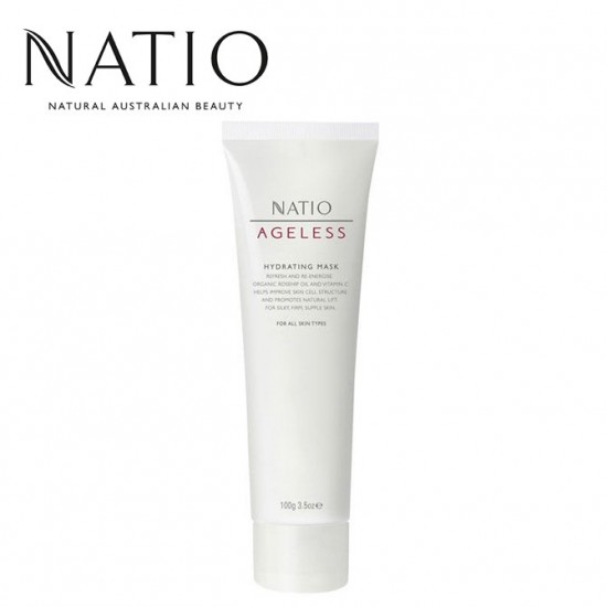 Natio Ageless 娜迪奥玫瑰果水凝保湿面膜100g