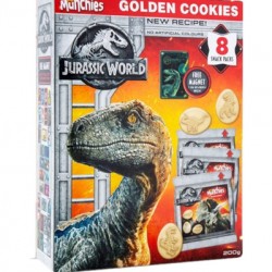 Munchies 侏罗纪 恐龙饼干 8小包