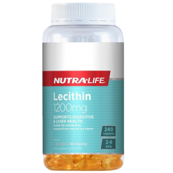 Nutralife 纽乐 高浓度1200mg卵磷脂胶囊 200粒