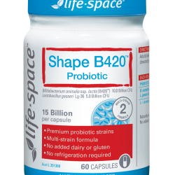 Life space塑身B420益生菌胶囊 60粒