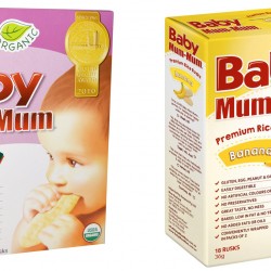 Baby Mum Mum贝比玛玛宝宝米饼 18片