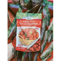 澳洲DJA天然冻干草莓干休闲零食100g