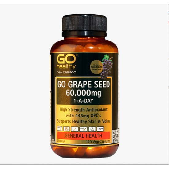 Go healthy 高之源葡萄籽60000mg 120粒