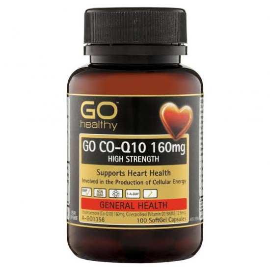 GO healthy高之源辅酶Q10 160mg 心脏宝 心脏救星60粒
