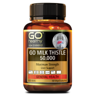 GO healthy 高之源奶蓟草护肝胶囊保肝护肝50000mg 60粒