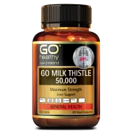 GO healthy 高之源奶蓟草护肝胶囊保肝护肝50000mg 60粒