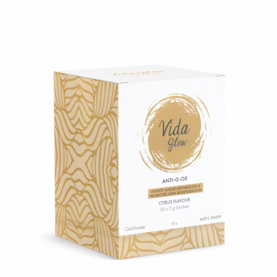 Vida Glow抗糖抗氧闪释粉 提亮肤色 紧致肌肤 60g/30小包 /盒