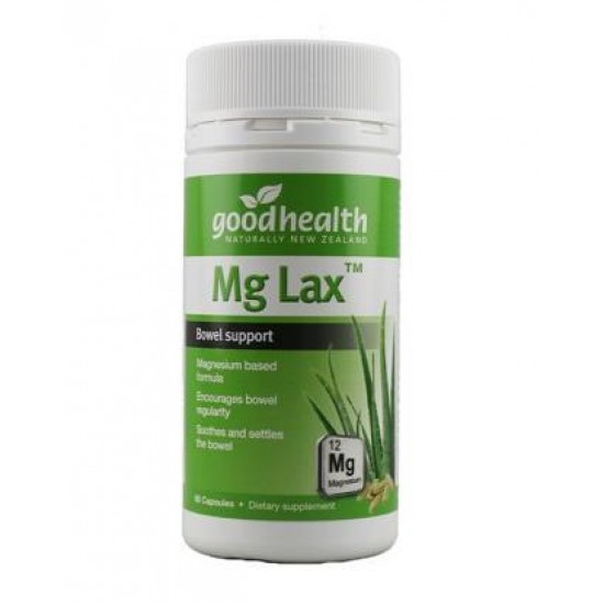 Goodhealth 好健康Mg lax 天然通便润肠便秘60粒