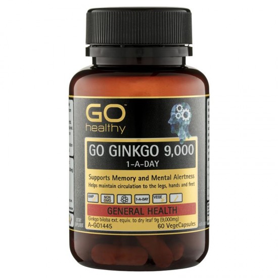 Go Healthy 高之源 银杏精华9000mg含量60粒