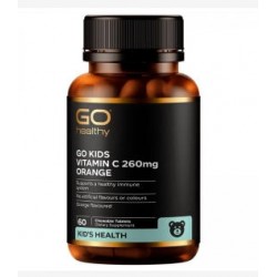 GO Healthy高之源儿童维C咀嚼片 60粒[ 2种口味]