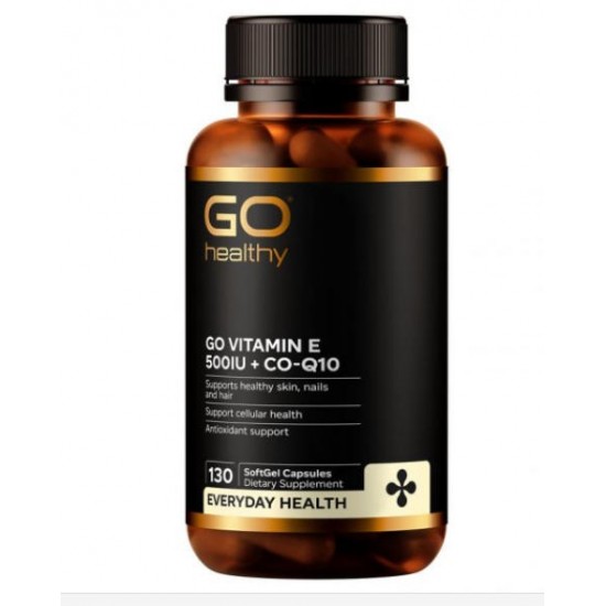 GO HEALTHY 高之源 维生素E 辅酶Q10 胶囊 130粒