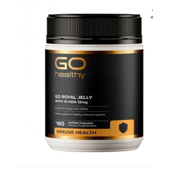 Go Healthy高之源 蜂王浆软胶囊1000mg180粒