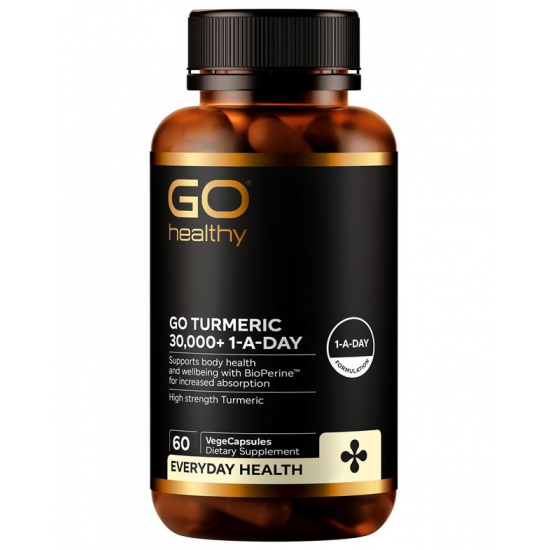 GO healthy 高之源TURMERIC姜黄素 30,000mg 60粒