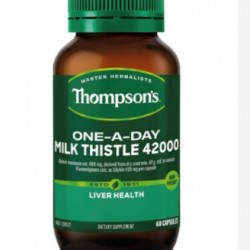 Thompson 汤普森奶蓟草保肝护肝胶囊60粒