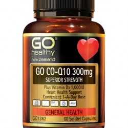 Go Healthy 高之源辅酶Q10 300mg 60粒 保护心脏