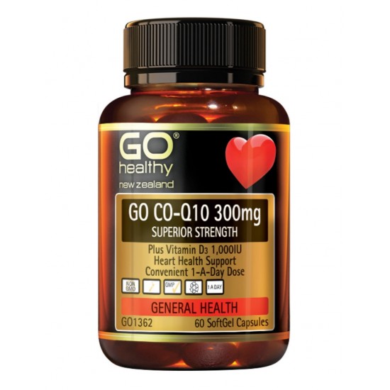 Go Healthy 高之源辅酶Q10 300mg 60粒 保护心脏