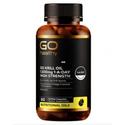 Go Healthy高之源 虾青素红鳞虾油1500mg 60粒